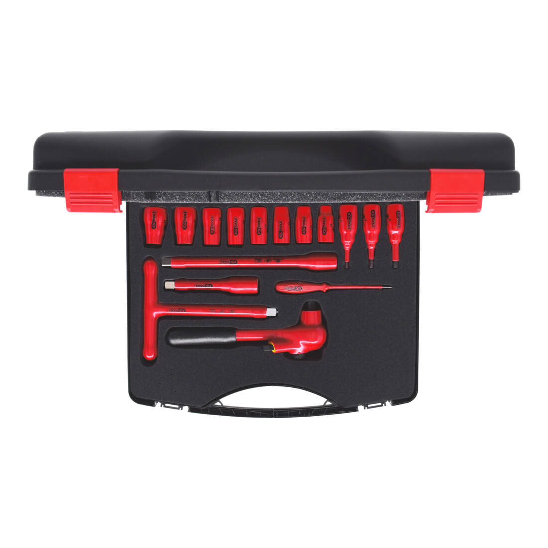 KS Tools Chiavi a bussola isolate 1/2", 16pz.