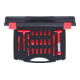 KS Tools Chiavi a bussola isolate 1/4", 21pz. con bit isolati-4