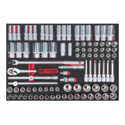KS Tools Chiavi a bussola SCS, 95pz., 1/2" in modulo 1/1-1