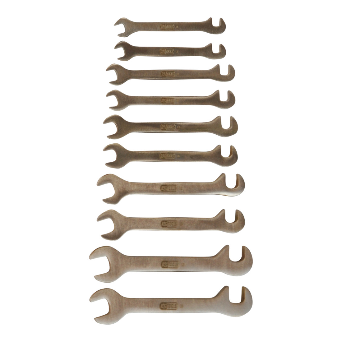 KS Tools Chiavi a forchetta doppia BRONZEplus, piccole, 10pz.