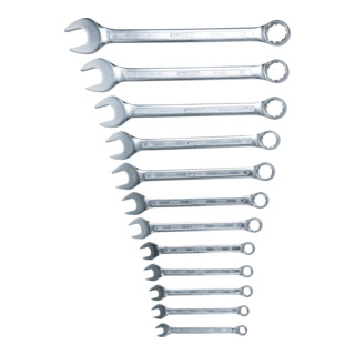 KS Tools Chiavi combinate CLASSIC, inclinate, 12pz., 10-32mm