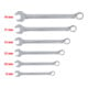 KS Tools Chiavi combinate in acciaio inox, inclinate, 6pz.-1