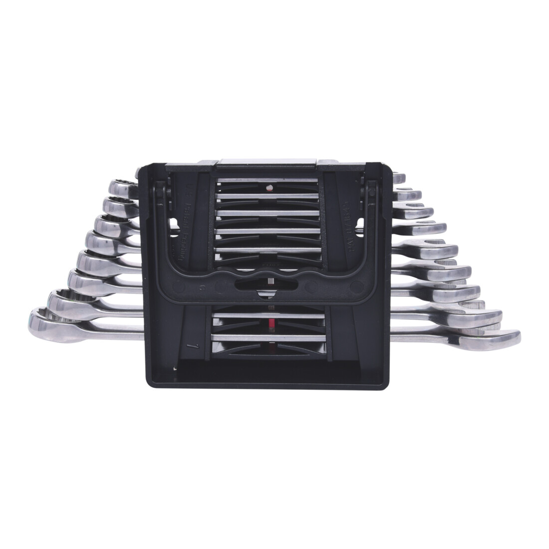 KS Tools Chiavi combinate in acciaio inox, inclinate, 9pz.