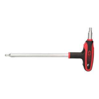 KS Tools Chiavi maschio piegate con impugnatura a T, testa a sfera TX, T50