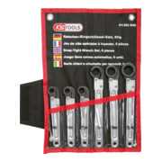 KS Tools Chiavi poligonale a cricchetto, pieghevoli, 6pz.-1