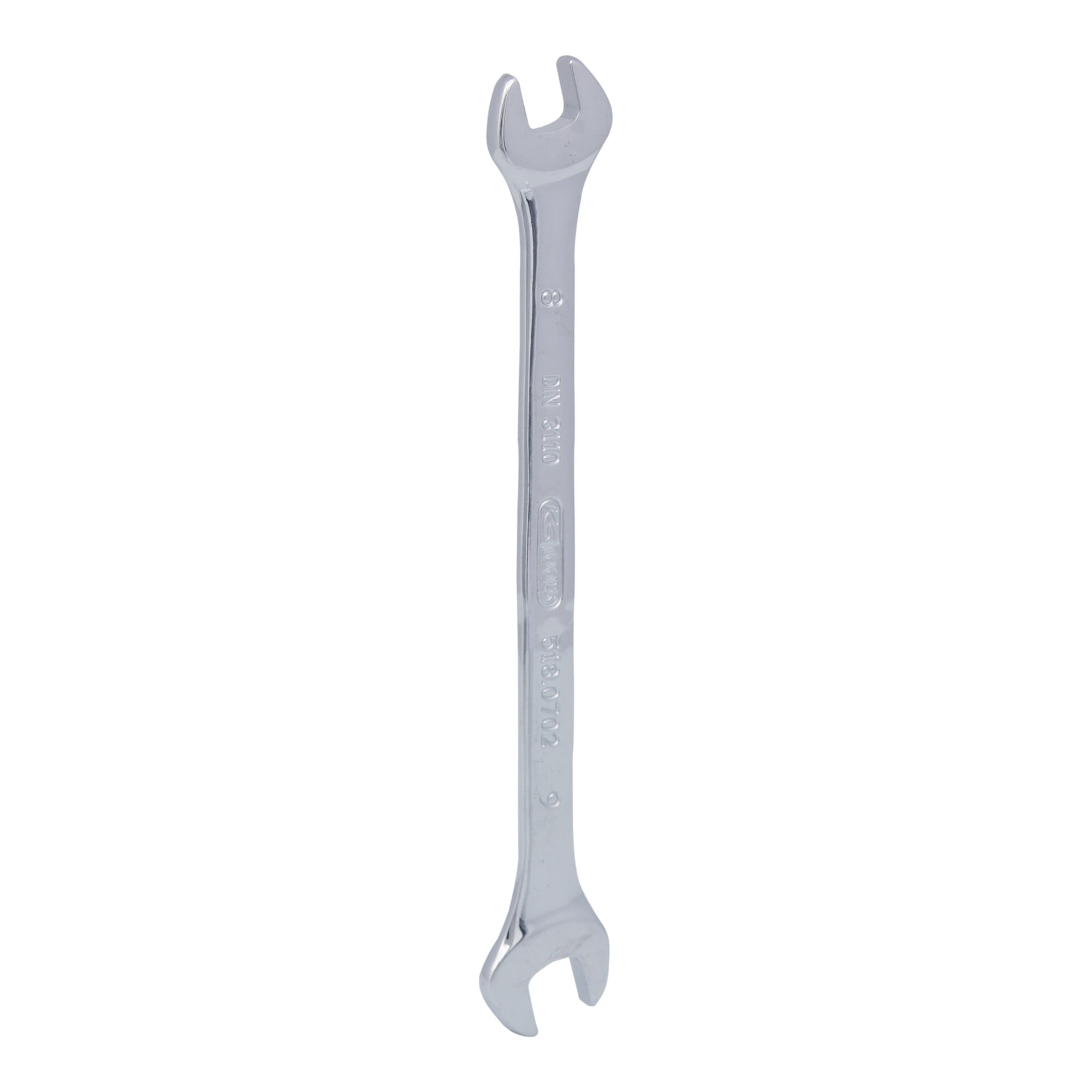 KS Tools CHROMEplus Doppel-Maulschlüssel, 8x9mm