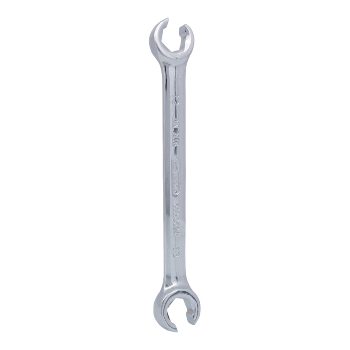 KS Tools CHROMEplus dubbele ringsleutel met open uiteinde, schuin, 12x13mm