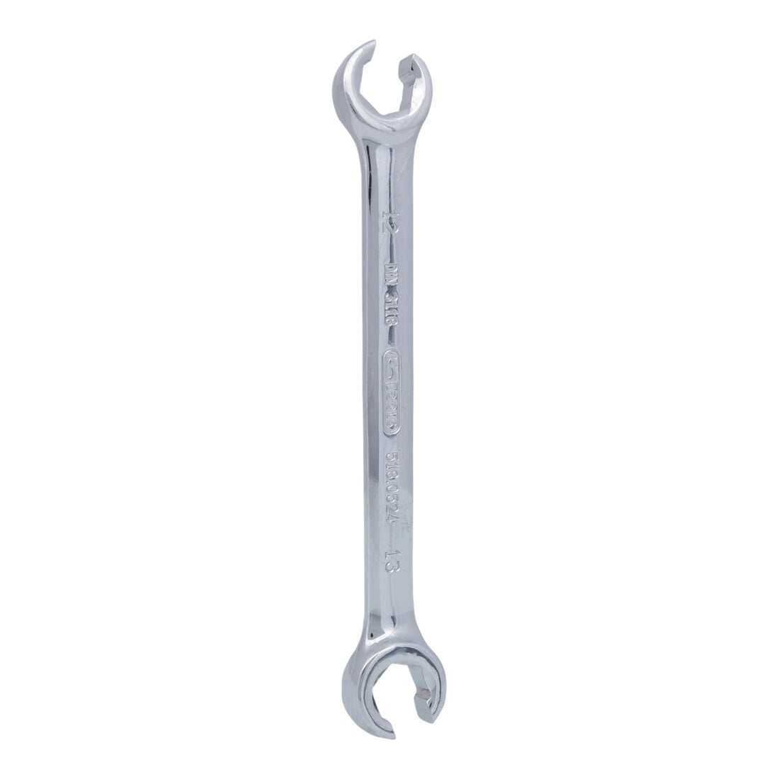 KS Tools CHROMEplus opengewerkte dubbele steeksleutel, haaks