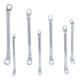 KS Tools CHROMEplus dubbele steeksleutelset, 7-delig