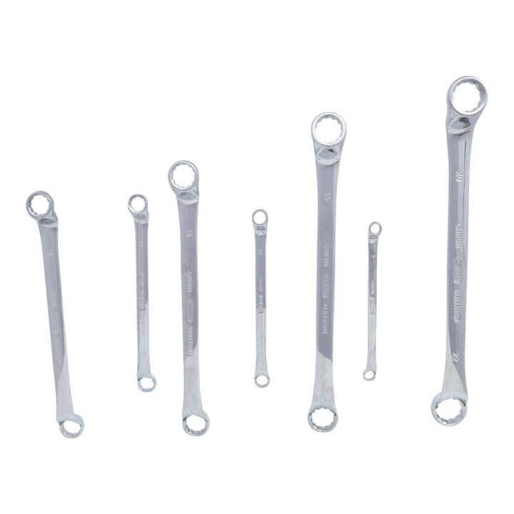 KS Tools CHROMEplus Jeu de clés polygonales, 7 pcs.
