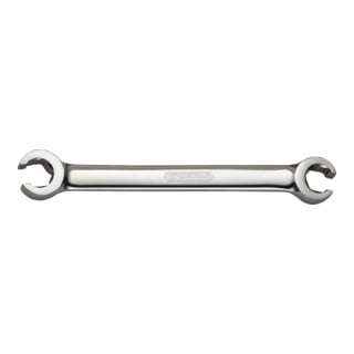 KS Tools CHROMEplus Offener Doppel-Ringschlüssel, abgewinkelt, 16x18mm