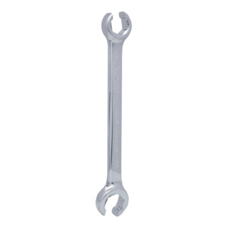 KS Tools CHROMEplus Offener Doppel-Ringschlüssel, abgewinkelt, 19x22mm