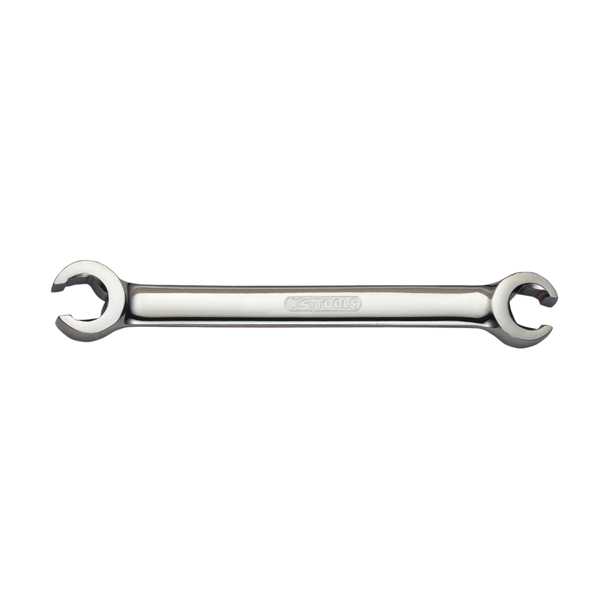 KS Tools CHROMEplus Offener Doppel-Ringschlüssel, abgewinkelt, 8x12mm