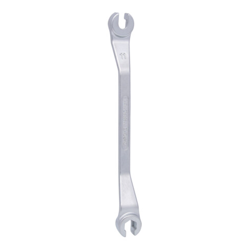 KS Tools CHROMEplus Offener Doppel-Ringschlüssel, gekröpft, 10x11mm