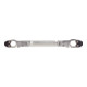 KS Tools CHROMEplus Ratschen-Schlüssel mit Gelenk, 12x13mm-1