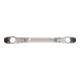 KS Tools CHROMEplus Ratschen-Schlüssel mit Gelenk, 14x15mm-1