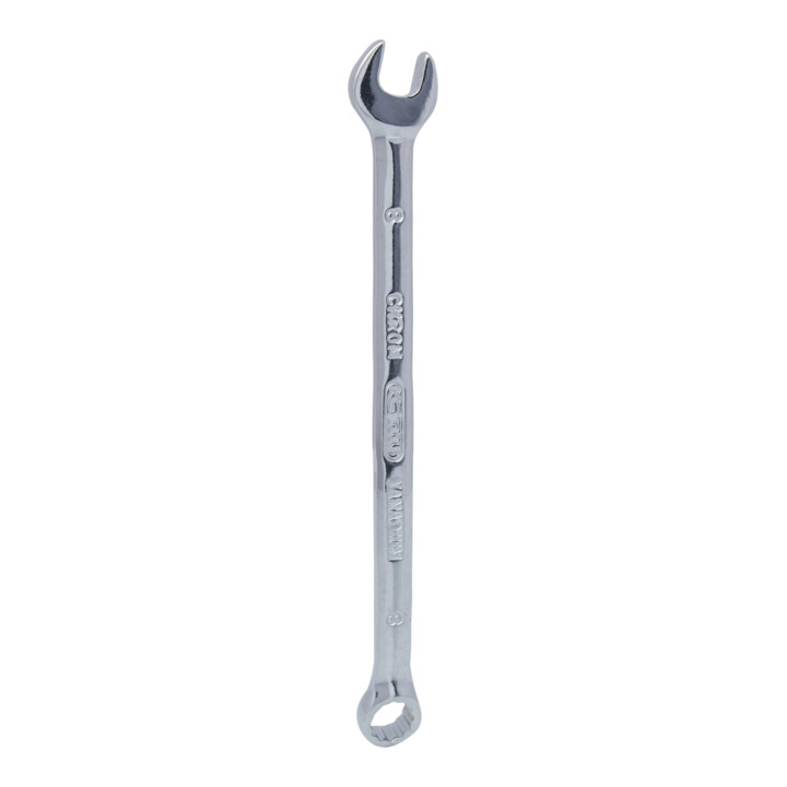 KS Tools CHROMEplus Ringmaulschlüssel, abgewinkelt, 8mm