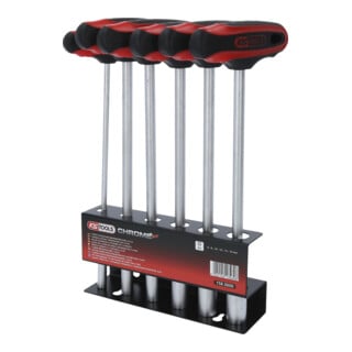 KS Tools CHROMEplus T-Handle nut Driver Set, 6 pièces, 6-14mm