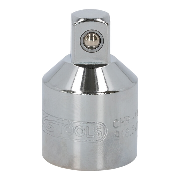 KS Tools CHROMEplus verloopstuk 3/4 "F x 1/2 "M