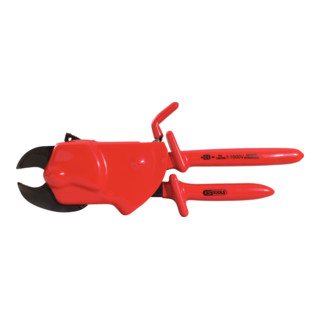 KS Tools Coupe-câble à cliquet isolé d'une seule main