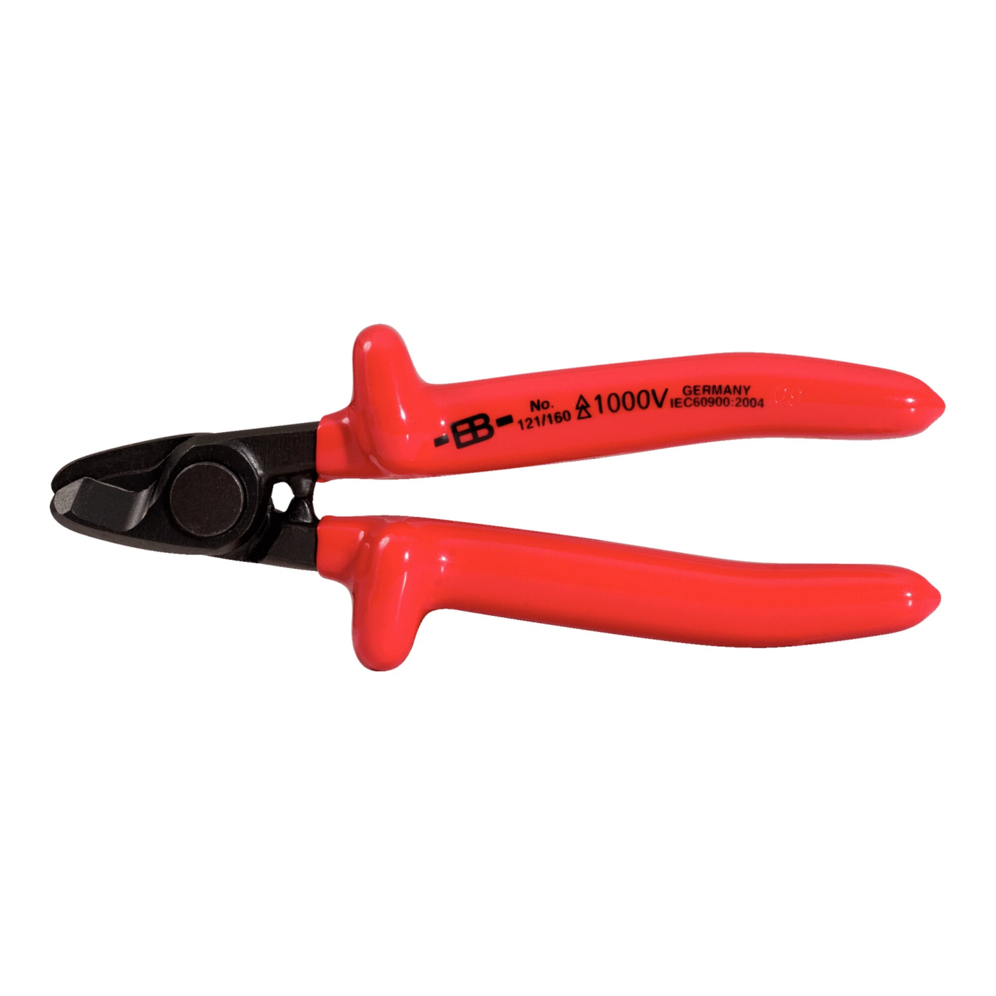 KS Tools CLASSIC 1000V Einhand-Kabelschere, 160mm