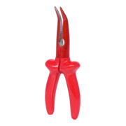 KS Tools CLASSIC 1000V Flachrundzange, beschichteter Arbeitskopf, gebogen, 200mm-3