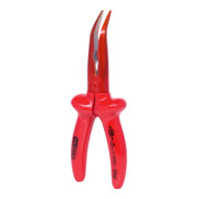 KS Tools CLASSIC 1000V platrondbektang, gecoate werkkop, gebogen, 200mm-1