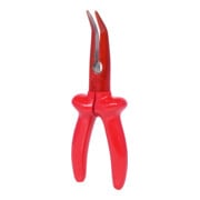 KS Tools CLASSIC 1000V platrondbektang, gecoate werkkop, gebogen, 200mm-3