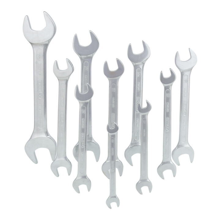 KS Tools CLASSIC Doppel-Maulschlüssel-Satz, 10-teilig 8-32mm