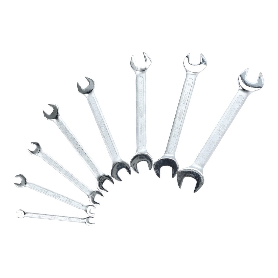 KS Tools CLASSIC dubbele steeksleutelset, 8-delig, 6x7-20x22mm