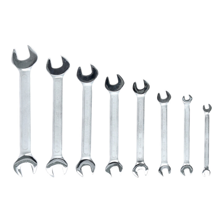 KS Tools CLASSIC dubbele steeksleutelset, 8-delig, 6x7-20x22mm