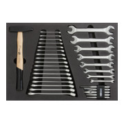 KS Tools CLASSIC Jeu de clés et marteaux, métriques, 31 pièces dans un insert système 1/1-1