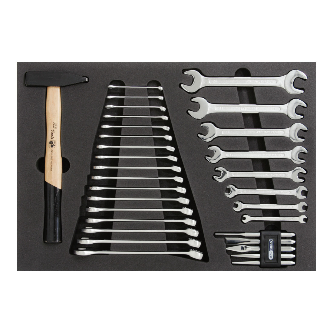 KS Tools CLASSIC Jeu de clés et marteaux, métriques, 31 pièces dans un insert système 1/1