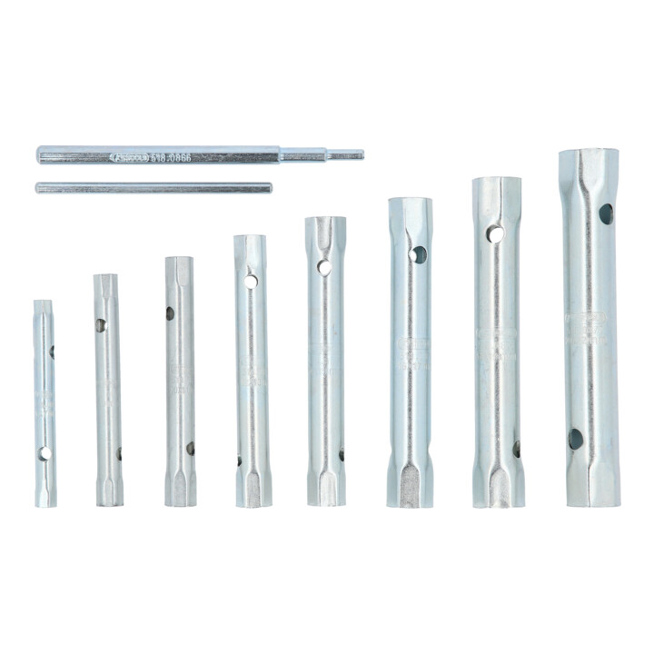 KS Tools CLASSIC pijpsleutelset, 10 stuks, 6x7-20x22mm