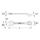 KS Tools CLASSIC Ringmaulschlüssel, gekröpft, 2.7/16"-3