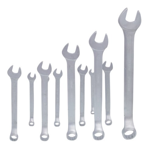 KS Tools CLASSIC Ringmaulschlüssel-Satz, 12-teilig gekröpft, 6-22mm