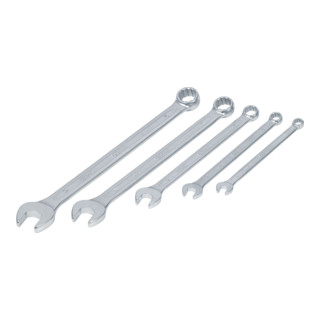 KS Tools CLASSIC Ringmaulschlüssel-Satz, extra lang, 5-teilig 8-19mm