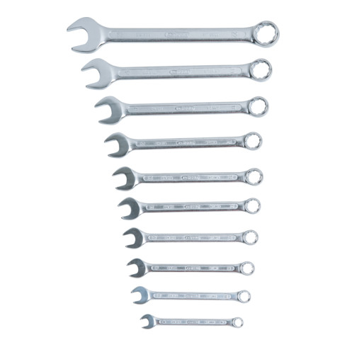 KS Tools CLASSIC ringsteeksleutelset, haaks, 10 delig 8-22mm