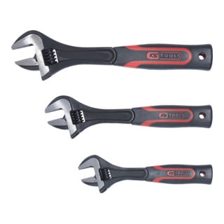 KS Tools CLASSIC Rollgabelschlüssel-Satz 2-Komponenten-Griff, 3-teilig