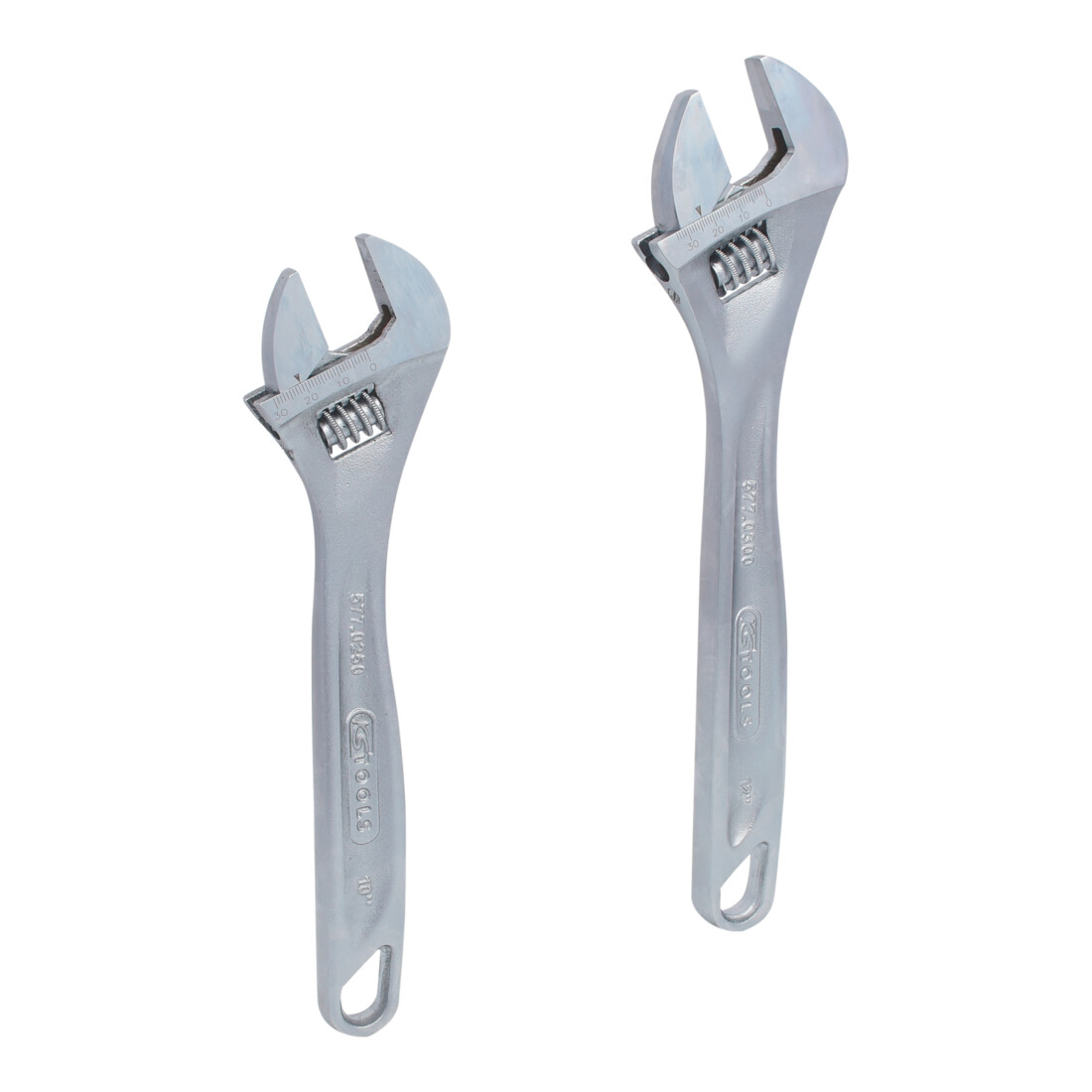 KS Tools CLASSIC Rollgabelschlüssel-Satz, verstellbar, 2-teilig
