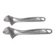 KS Tools CLASSIC Rollgabelschlüssel-Satz, verstellbar, 2-teilig