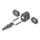 KS Tools Clé à chocs pneumatique d’angle grande performance 1/2" MONSTER, 271 Nm