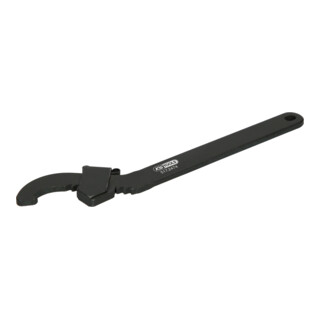 KS Tools Clé à crochet ajustable avec nez, 45 - 90 mm