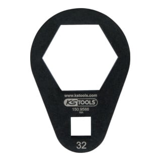 KS Tools Clé à fourche 3/8", extra plate, 32 mm