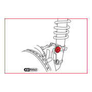 KS Tools Clé de réglage pour le carrossage 1/2", 21 mm-4