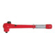 KS Tools Clé dynamométrique 1/2" avec revêtement isolant et cliquet réversible, 5-50 Nm