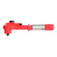 KS Tools Clé dynamométrique 3/8" avec revêtement isolant et cliquet réversible, 5-50 Nm