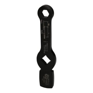 KS Tools Clé hexagonale 3/4" avec 2 faces de frappe, 18mm