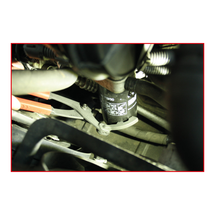 KS Tools Clé pour filtre à GO à mors pivotants Ø57-120mm