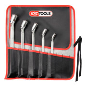 KS Tools Clés à douilles articulées TX E Satz, 5 pcs.